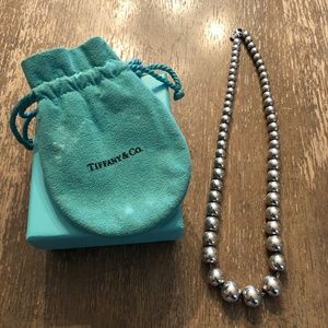 Tiffany & Co Hardware Bead Ball Necklace
